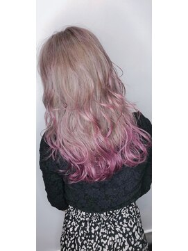 モードケイズ 阿倍野店(MODE K’s) バイオレット系テールカラー