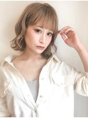 ベージュボブ