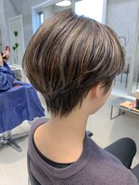 テトヘアー(teto hair)&nbsp;マッシュショート、ハイライト、マニッシュショート