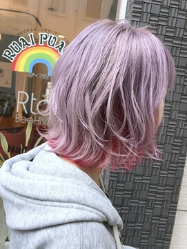 ビーハイブルタ(BeeHIVE Rta) ハイトーンとインナーカラー