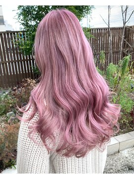 ヘアメイク アリープ(HAIR MAKE ALEAP) パールピンク