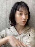 【志岐英恵】2021 春の艶感ボブスタイル◎◎