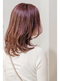 サロンワーク×モーブピンクカラー