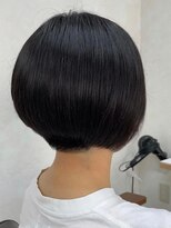 ベリテツー 京成大久保(verite2)&nbsp;大人ショートボブ×アッシュブラック×ミニボブ/30代40代50代