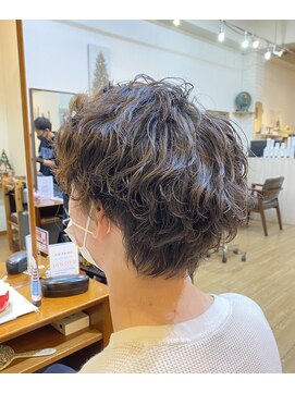 ギフト ヘアー サロン(gift hair salon) ウェーブパーマスタイル☆