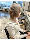 ウルフホワイトベージュケアブリーチ