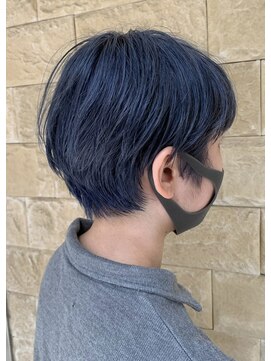 アース 高円寺店(HAIR & MAKE EARTH) 色落ちも可愛いデニムカラー♪ 《earth_aoyagi0415》