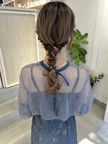 ヒカリスナカザキアンド(HIKARIS nakazaki &)&nbsp;編みおろしアレンジ