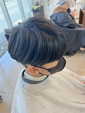 アチーブ ヘア デザイン(achieve hair design) お子様カット すっきりメンズマッシュヘアカジュアル爽やか