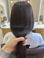 キュオンシア(CUEON. ciea)&nbsp;艶髪ロング×地毛風ストレート×ピンクブラウン