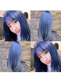 TWICE・モモさんのブルーカラー