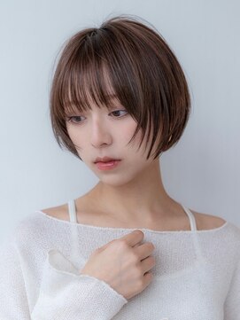 ハバナ 渋谷(HAVANA) 20代30代大人かわいい/グレージュカラー/ショートボブ/小顔/前髪