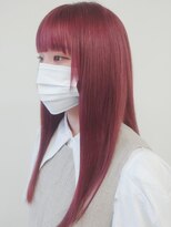 ヘアー ラウンジ ウル(Hair Lounge Uru)&nbsp;艶髪ロングフラッシュピンクカラー