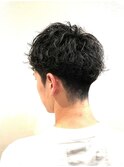 10代20代30代ソフトパーマツーブロックマッシュビジカジ刈り上げ