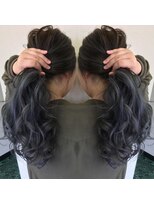 ラックスビーギャラリー なんば駅前店(LUXBE GALLERY) ＊津村＊style by LUXBE＊ブルーアッシュ