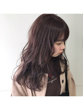 マルフェ 天王寺(marfe) ピンクベージュ　　#透明感カラー/髪質改善