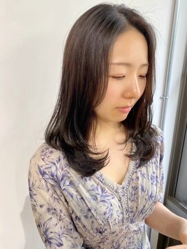 ラヴィズム(LUVISM) ◎韓国ヘアー顔周りレイヤーおくれ毛前髪万代新潟