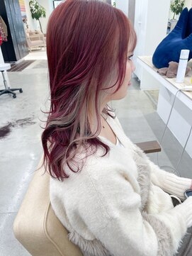 ニュート(Neut ) レッドカラー/インナーカラーホワイト/デザインカラー/名古屋