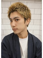 フリーク バーバーショップ 都島店(FREAK BARBER SHOP) アップバングスパイキーショート