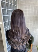 #ケアブリーチ#ラベンダーグレージュ