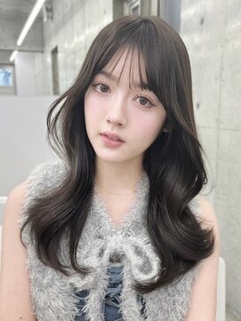 アイヴィ 表参道(IVY) 韓国レイヤースタイル　透明感カラー　ブリーチなし　オージュア