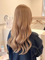 カラースタンド(COLOR STAND)&nbsp;グレージュ佐賀ハイトーンケアブリーチミルクティーベージュボブ