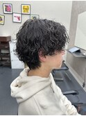 波巻きパーマ 1月