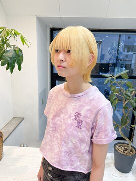 ニュート(Neut ) ブロンドウルフレイヤー/ケアブリーチ抜きっぱなし/ハイトーン/