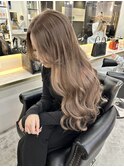 大人艶ブラウン × エクステスーパーロング
