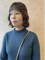 トパ タカオカ(topa takaoka) コテ巻き風パーマ／ボブ