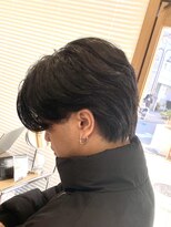 ネオリーブウリ 二子玉川店(Neolive uri)&nbsp;ダークアッシュニュアンスパーマ韓国マッシュスペインカール