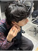 【GAKUTO】MEN’S HAIR韓国マッシュブルーブラック