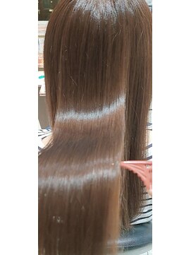 ミック ヘアアンドメイクアップ 高田店(miq Hair&Make up) イルミナカラー/ブラウンベージュ/暖色カラー/艶髪/透明感カラー