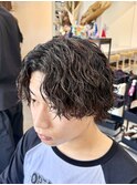 サーフカール/波巻きスパイラル/ウルフ/宇都宮/メンズパーマ