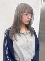 ジルスタジオ(JILL STUDIO) JILL STUDIO ハイトーンシルバーカラー/レイヤーカット/名古屋栄