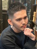 ヒロギンザ 浜松町店(HIRO GINZA) ハイフェードアップバング