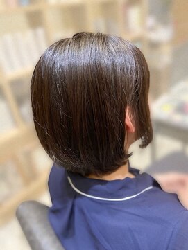 モア ヘアデザイン バイ オリジンズ つくばみどりの店(moA hair design by Origins) ふんわりボブ