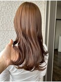 ブリーチなし!! W カラーブラウンベージュ