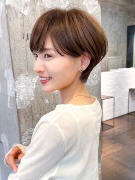 ロビー 表参道(ROBBY) ショートヘア/分け目なし/イメチェン/30代40代50代60代/表参道