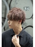 人気髪型パーマ束感ショート渋谷メンズ