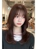 《伸ばしたい方に人気♪》顔まわりカット×カラー×TR☆定価￥16500→