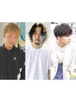 清潔感とトレンドを両立！束感・ニュアンスも自由自在なパーマ＆ハイライトで、ラフにキマる再現性Style◎