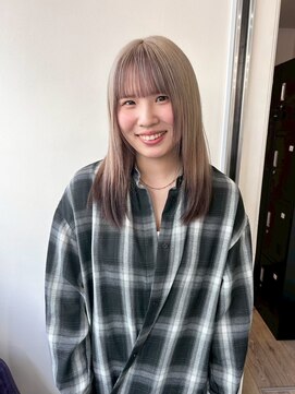 ブリックバイブレイス 千葉 千葉中央(brick by brace) 千葉駅/オリーブグレー/小顔/ココアベージュ