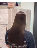 髪質改善ストレート！