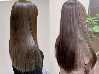 ケーツー エソラ池袋店(K-two)の写真/乾燥が気になる季節にも◎髪質改善トリートメントで髪の芯から毛先まで潤う艶美髪へ♪[池袋駅直結]