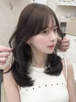 ビューブルー 亀戸錦糸町(VIEW BLUE)&nbsp;小顔に見せるレイヤーカット/白髪ぼかしハイライト/髪質改善