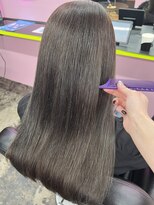 キジ(KIJI) 明るい白髪染めと髪質改善TRで透明感アップ!