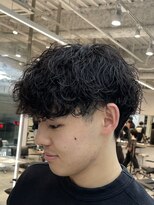 フィフスパーク(fifth PARK)&nbsp;渋谷シャドウパーマ波巻きスパイラルルーズパーマ束感fifth色気