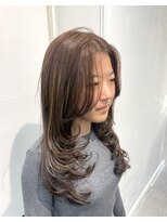 アオ(AO。) ハイレイヤー/ザクザクレイヤー/レイヤースタイル