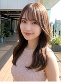セミディ大人可愛い愛されイメチェンこなれヘア